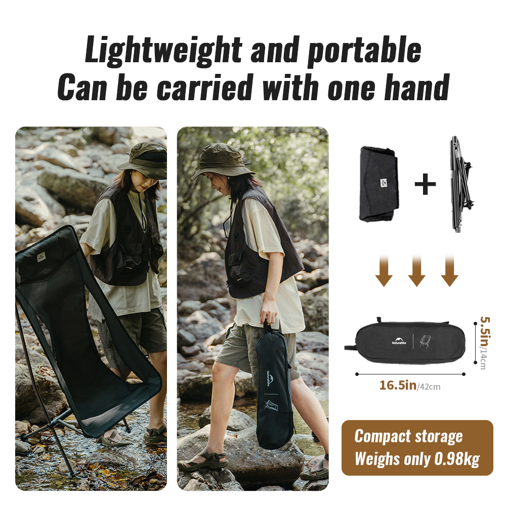 Naturehike Star Moon Chair L04 Ultralight Aluminum