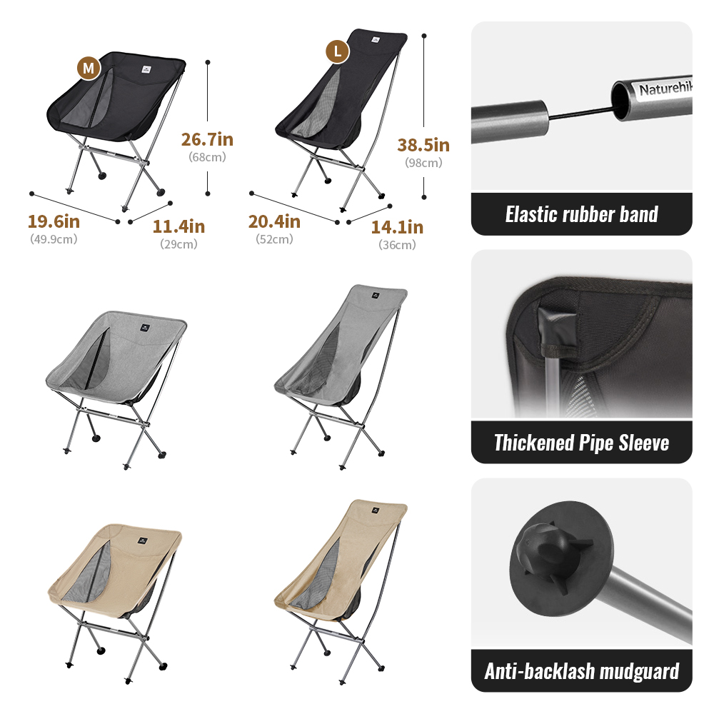 Naturehike Star Moon Chair L04 Ultralight Aluminum