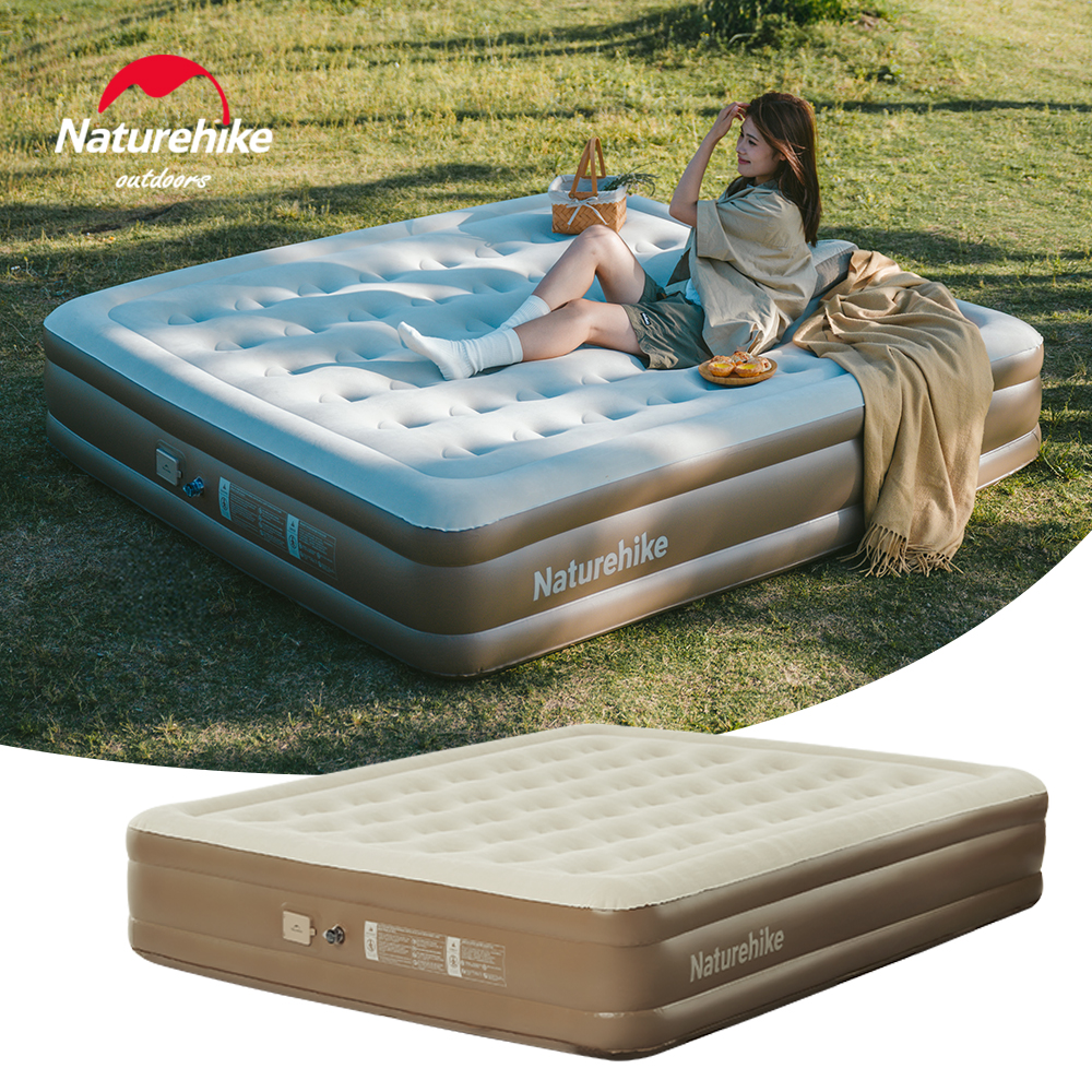 Naturehike Air Mattress 1 2 3 Person Camping Bed 38cm