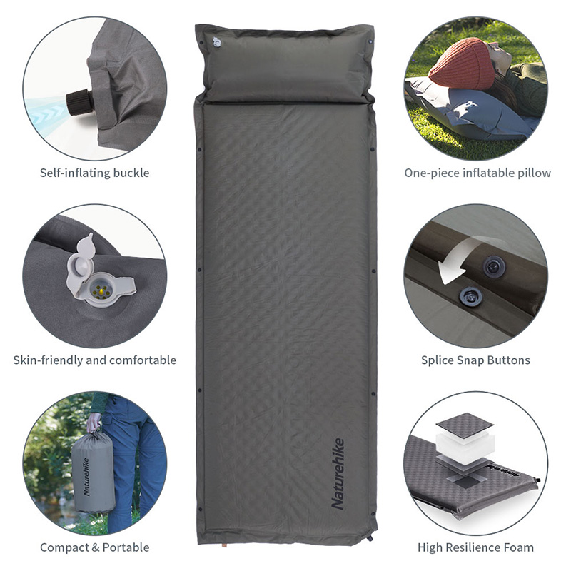 Naturehike D01 Self-inflating Air Mat Splicable