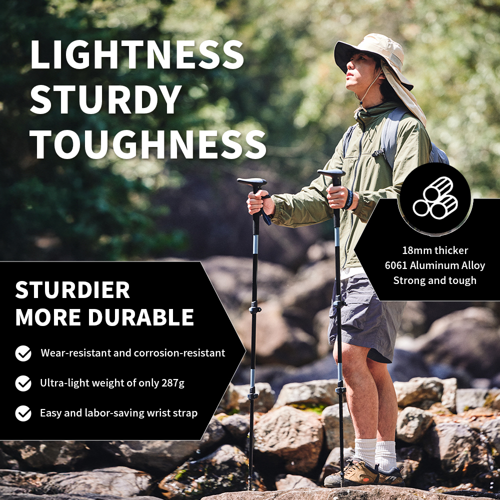 Naturehike Sunny Snow Base Walking Sticks Outdoor