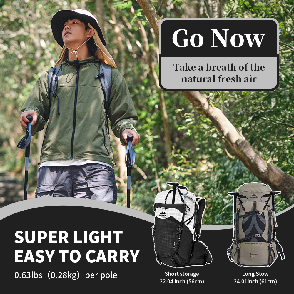 Naturehike Sunny Snow Base Walking Sticks Outdoor
