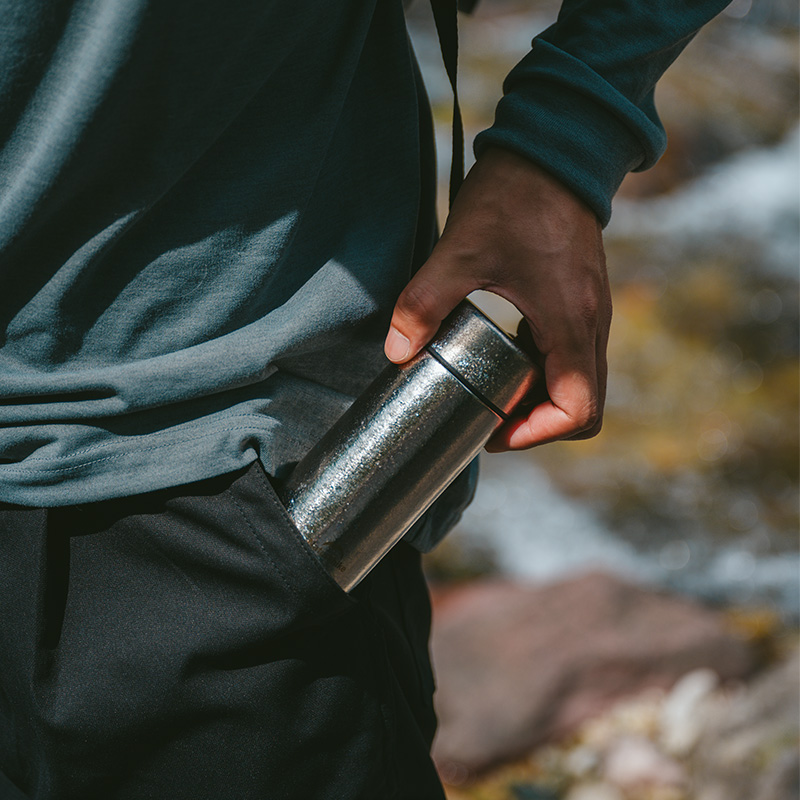 Naturehike Water Bottle Pure Titanium 200ML Pocket Cup