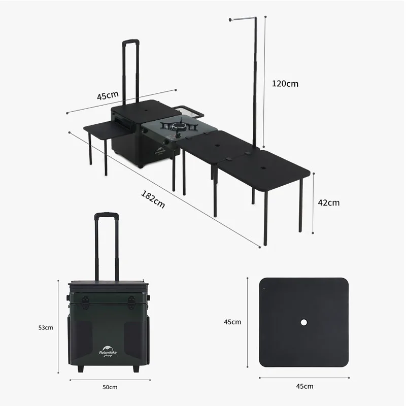 Naturehike Outdoor Camping Mobile Kitchen Box Portable