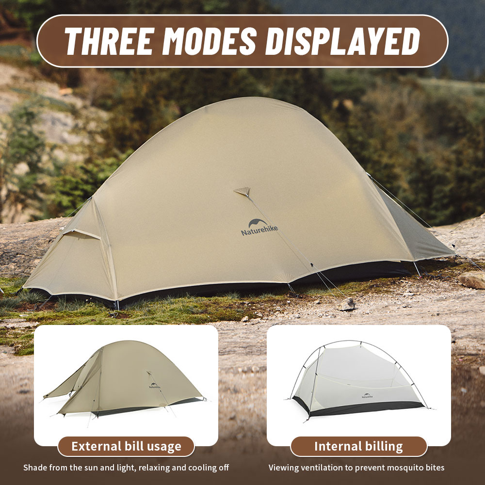 Naturehike Cloud Up 1 Upgraded Tent Ultralight Camping