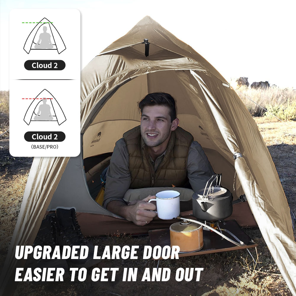 Naturehike Cloud Up 1 Upgraded Tent Ultralight Camping