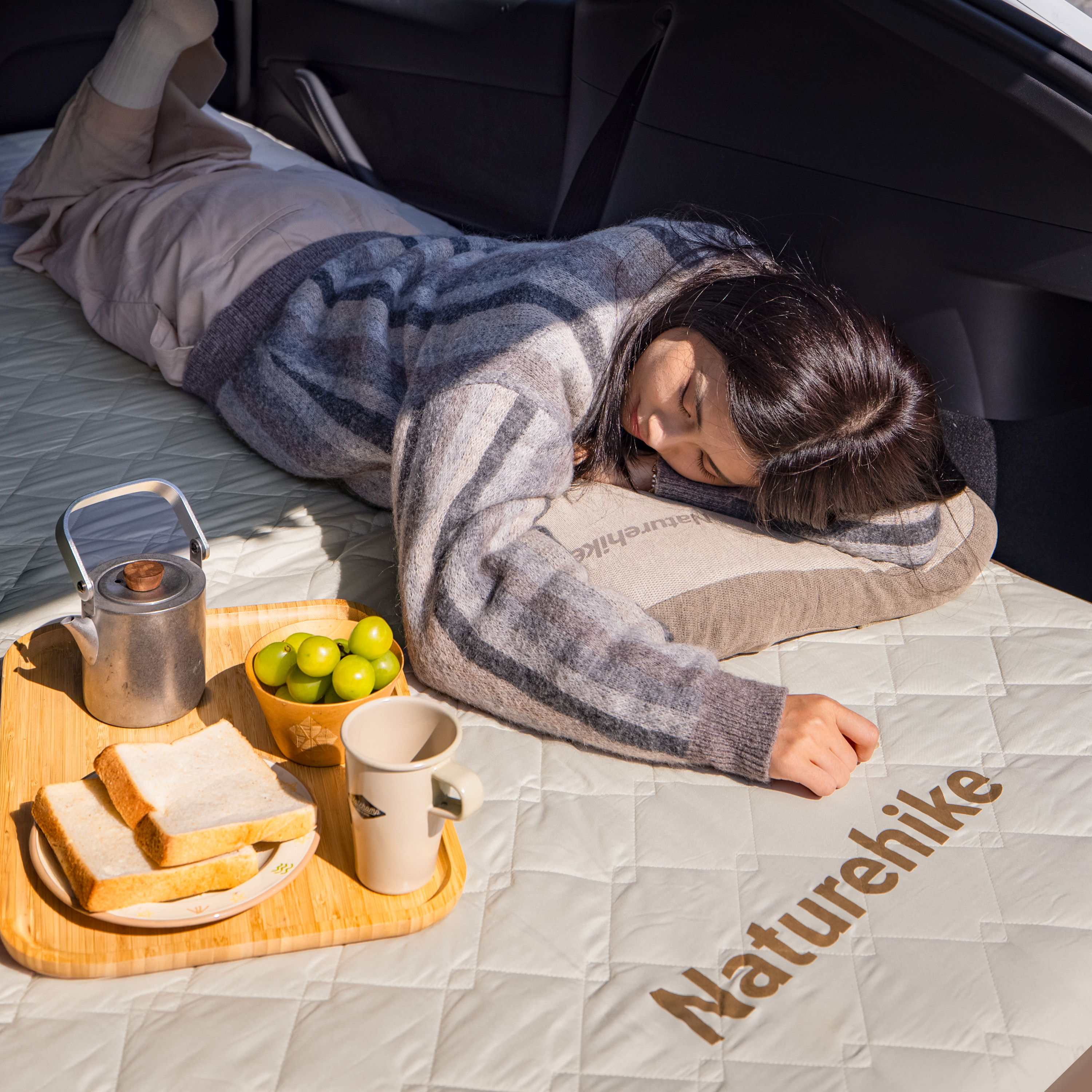 Naturehike 2026 TPU Air Mat 1 Person 8cm Air Pump Car