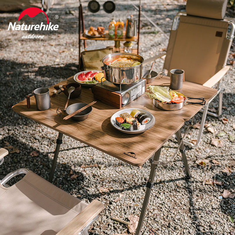 Naturehike Outdoor Camping Folding Table Adjustable