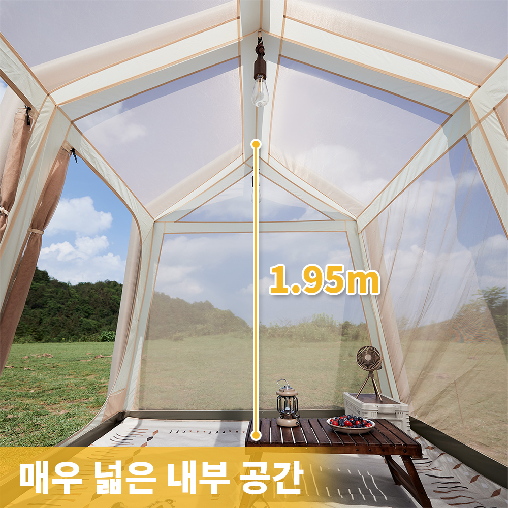 Naturehike Camping Air Tent Village Air 8.5 Tent 2 3 4