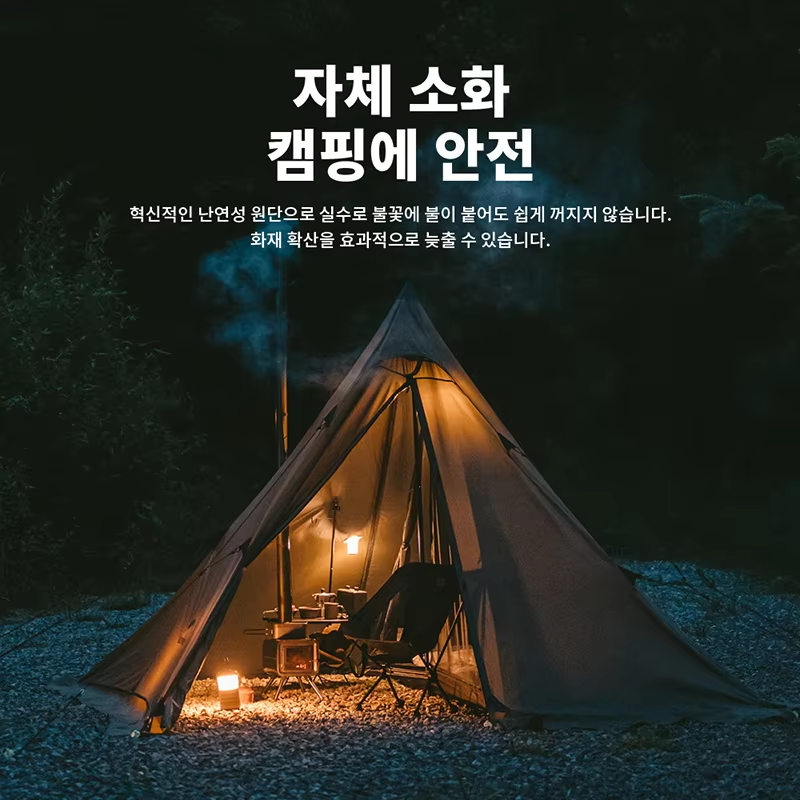 Naturehike Pyramid Tent Flame Retardant 1 2 Person Sun