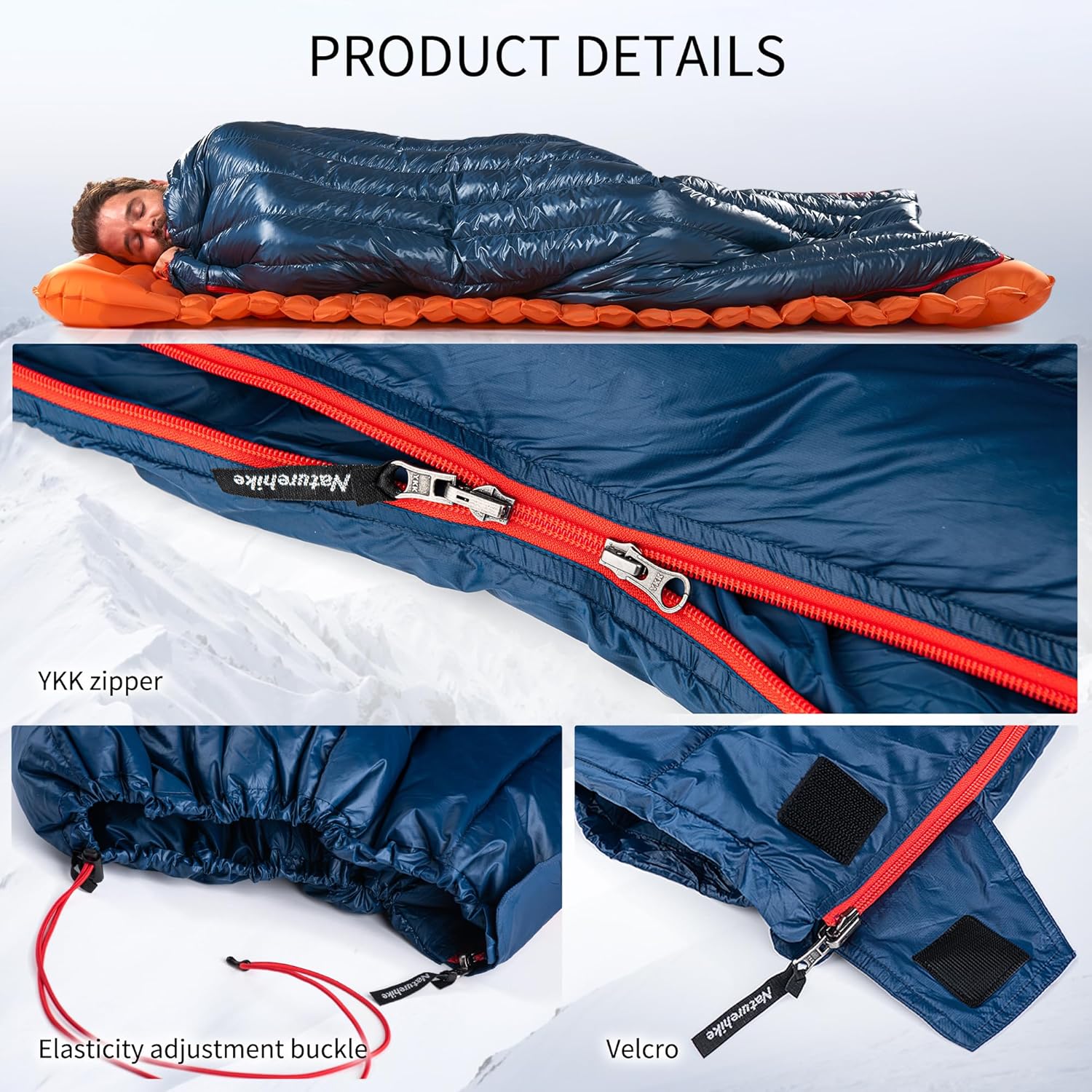 Naturehike CW280 Sleeping Bag Ultralight Duck Down