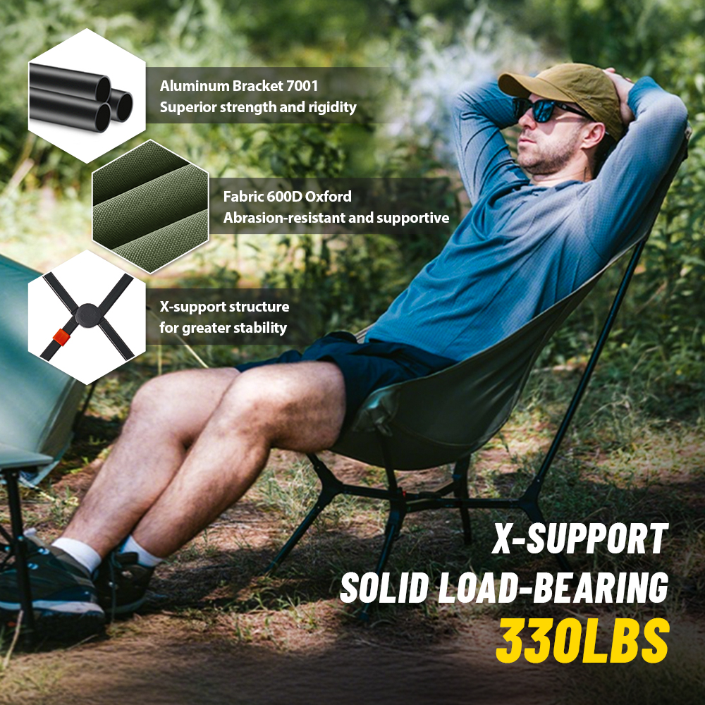 Naturehike YL01 High Back Folding Chair Camping Chair