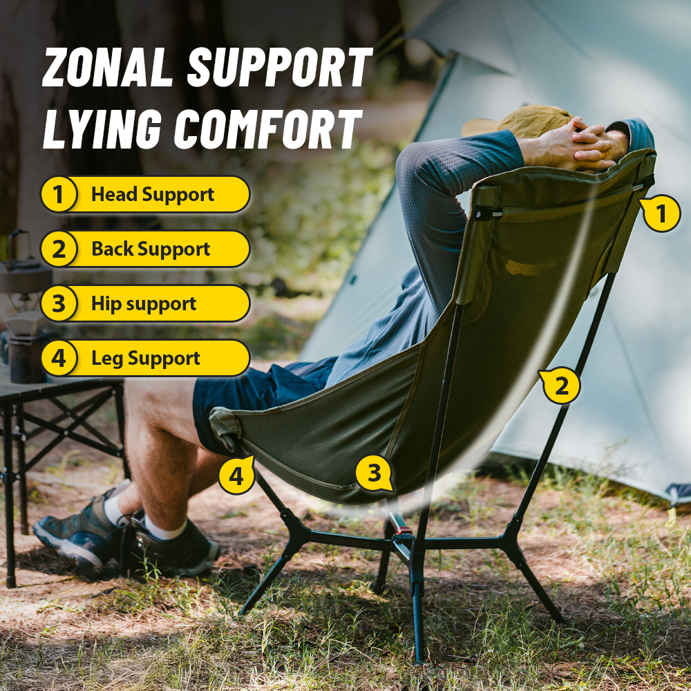 Naturehike YL01 High Back Folding Chair Camping Chair
