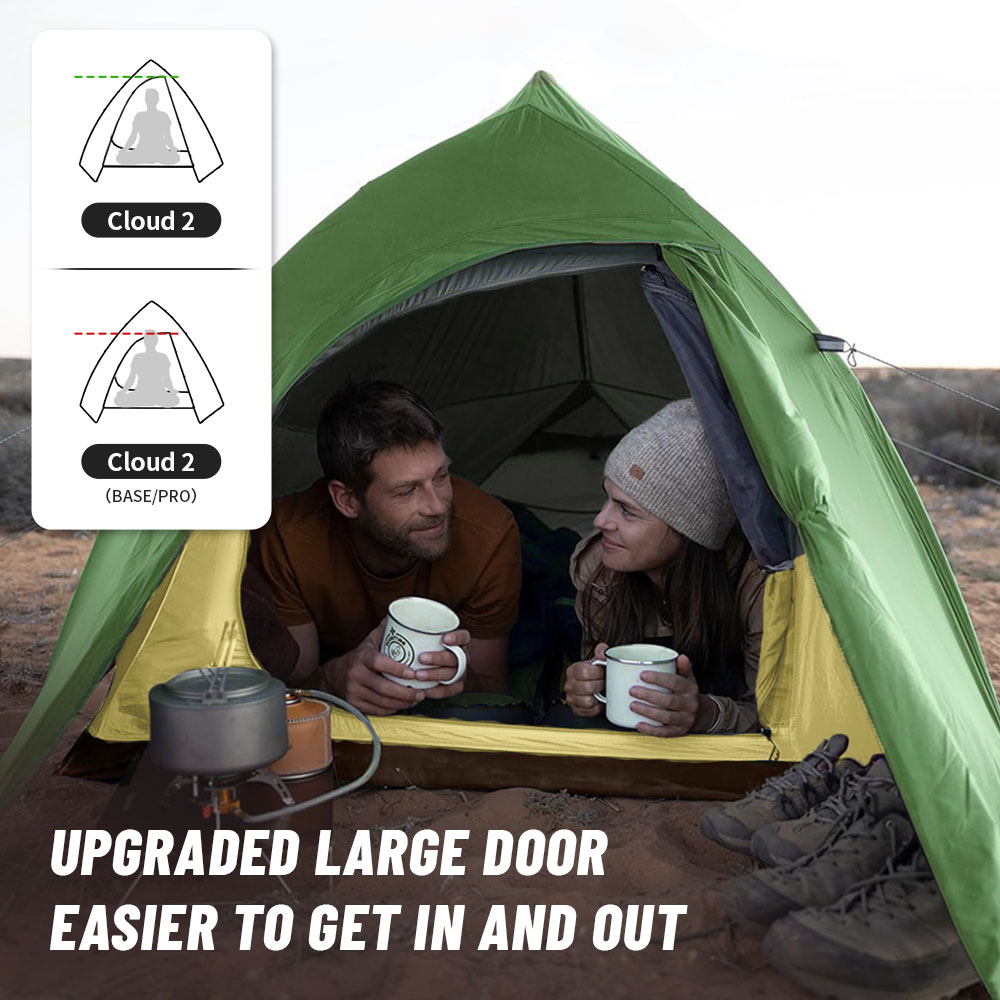 Naturehike Cloud Up 2 People Tent Ultralight 20D