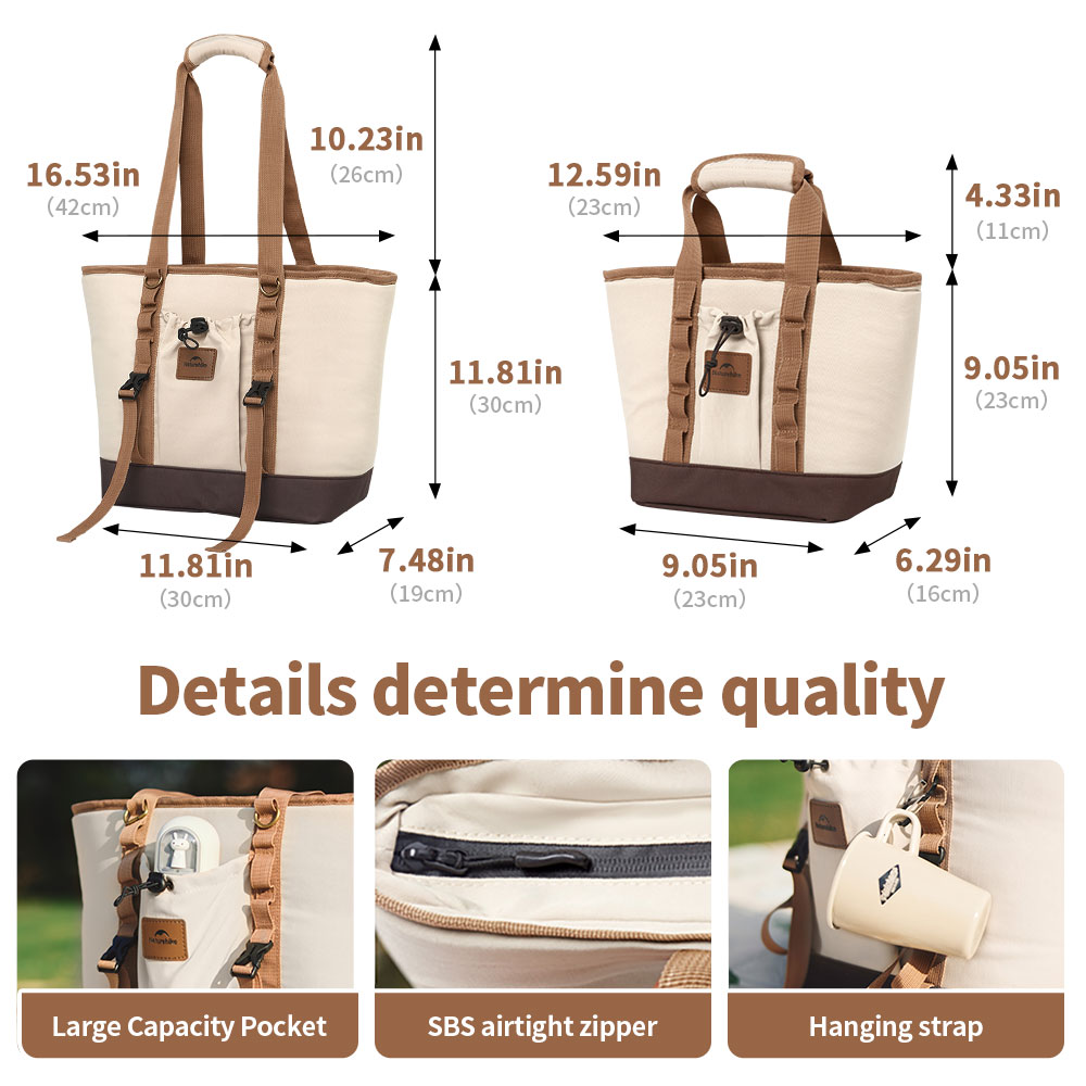 Naturehike Insulated Bag Outdoor Camping Hiking Park