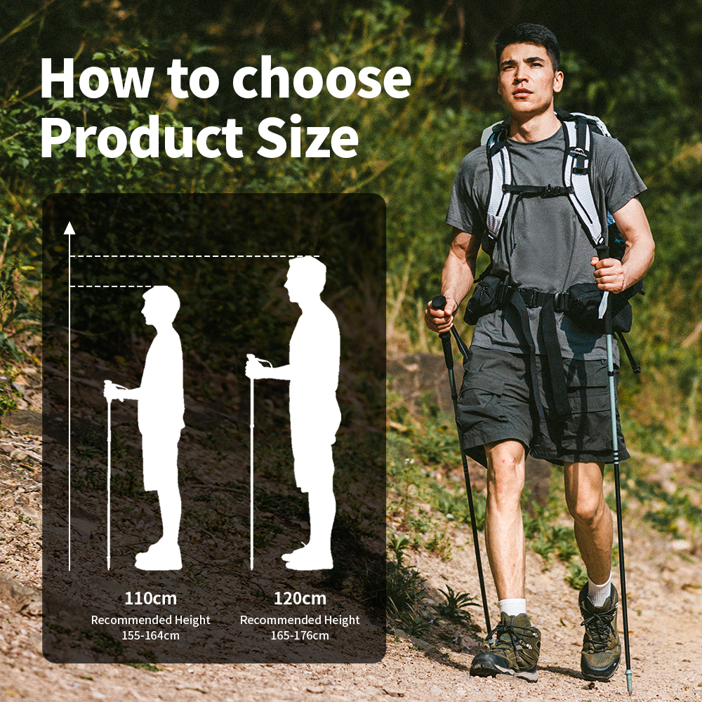 Naturehike Air Terk EXT Folding Trekking Poles