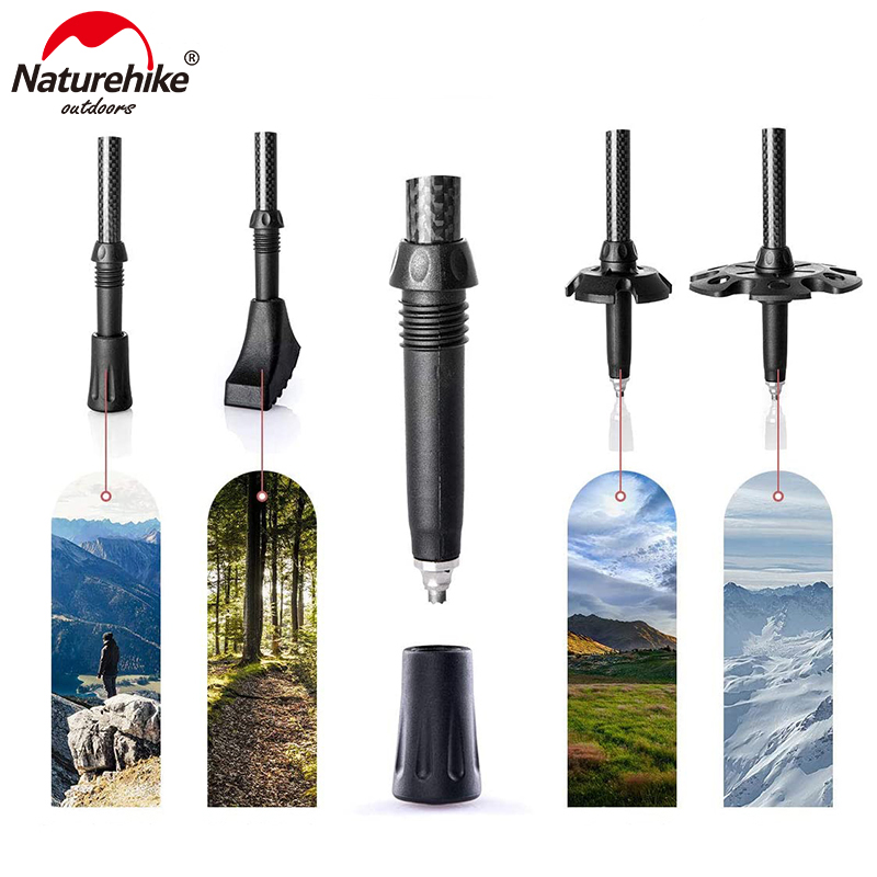 Naturehike Trekking Poles 2pcs Carbon Fiber