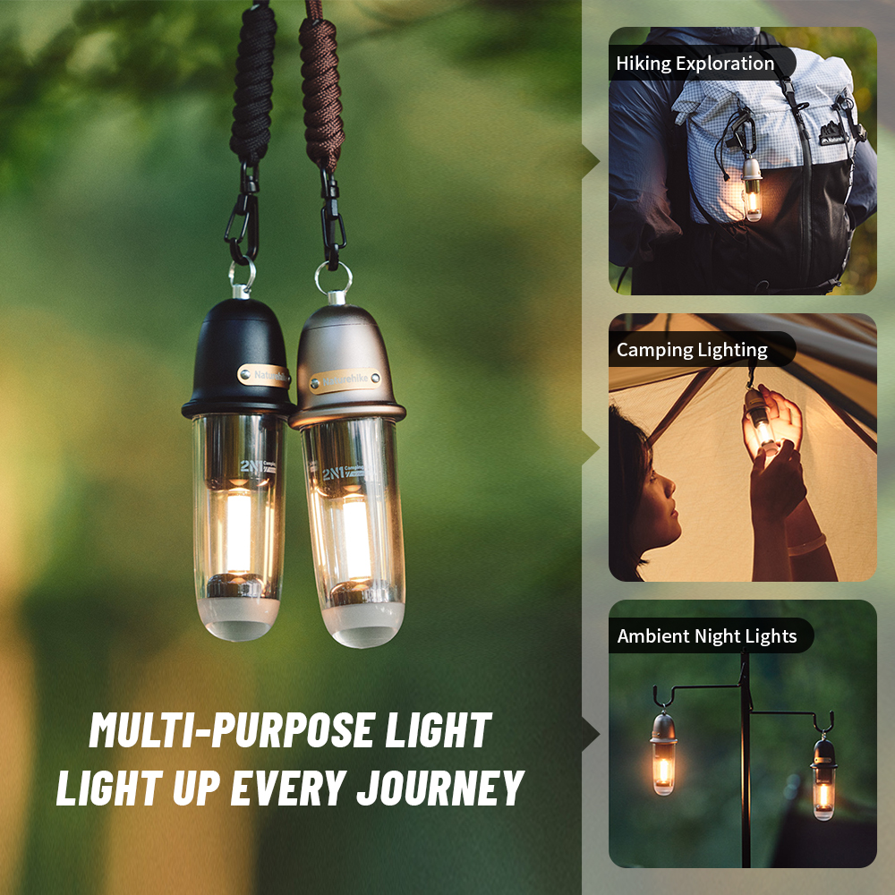 Naturehike Portable Light Camping Torch Waterproof