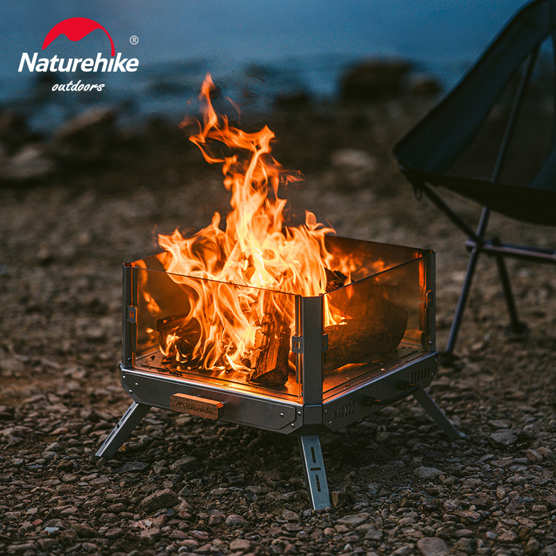 Naturehike Watch The Fire Camping Wood Stove Portable