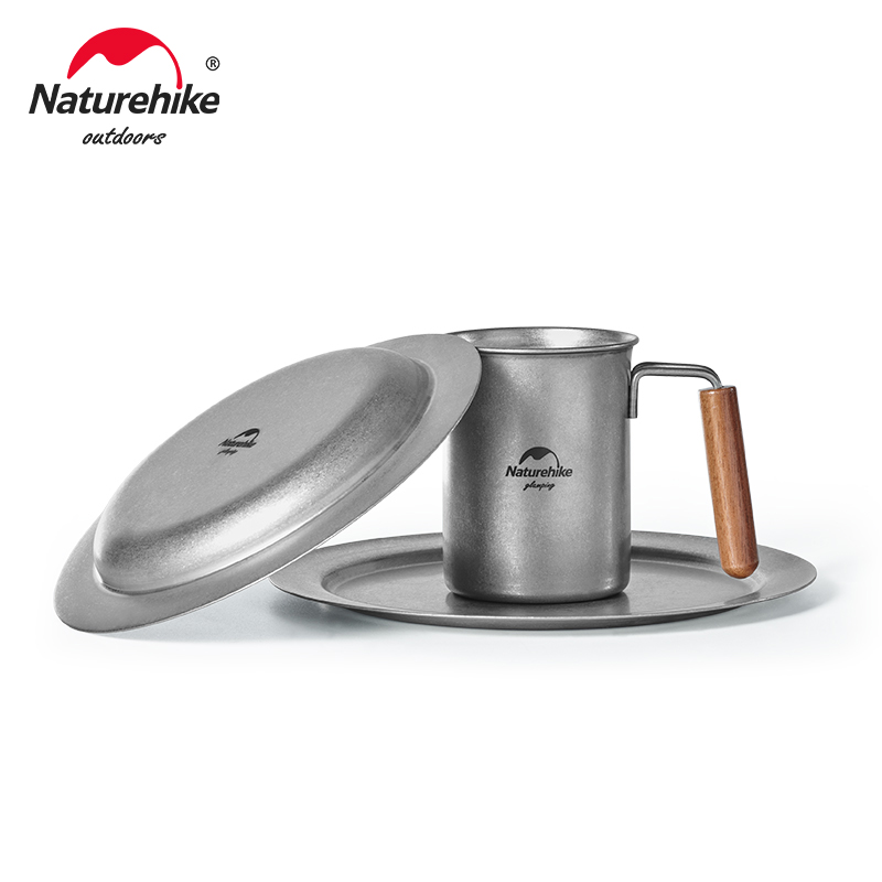 Naturehike Outdoor Tableware Stainless Steel Plate