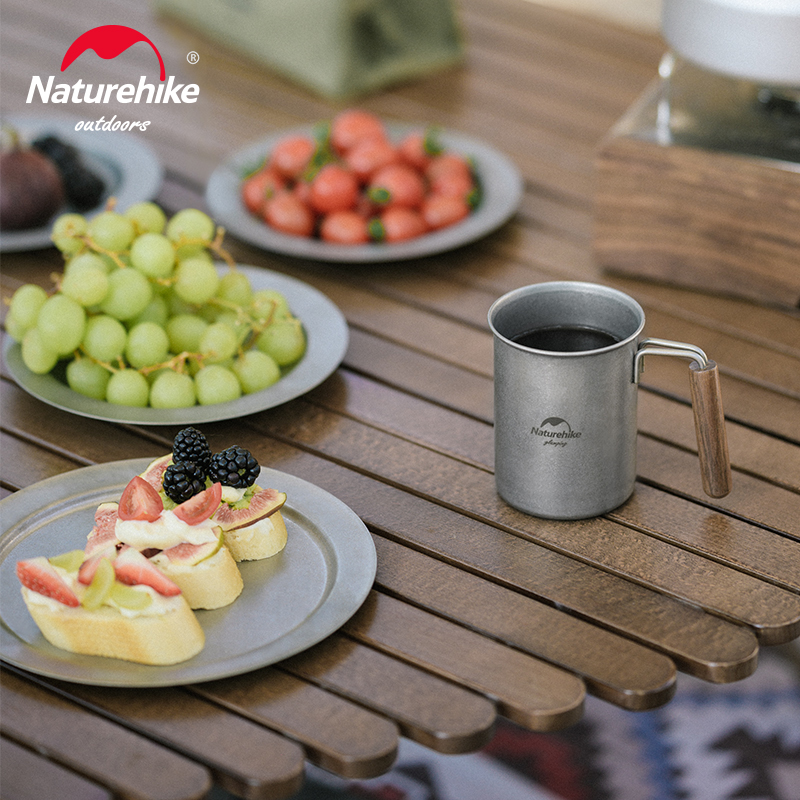 Naturehike Outdoor Tableware Stainless Steel Plate