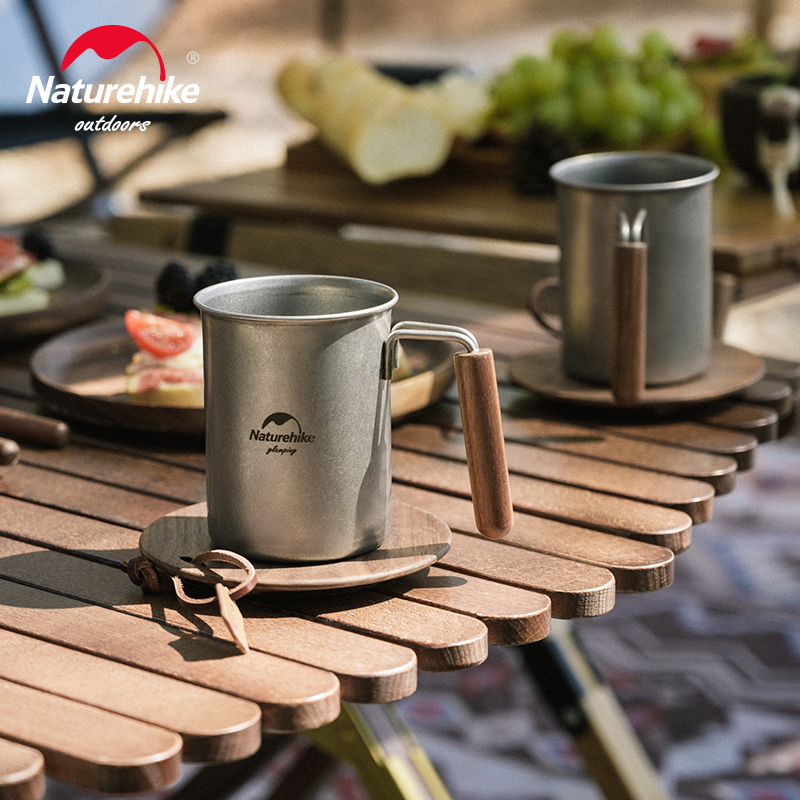 Naturehike Outdoor Tableware Stainless Steel Plate