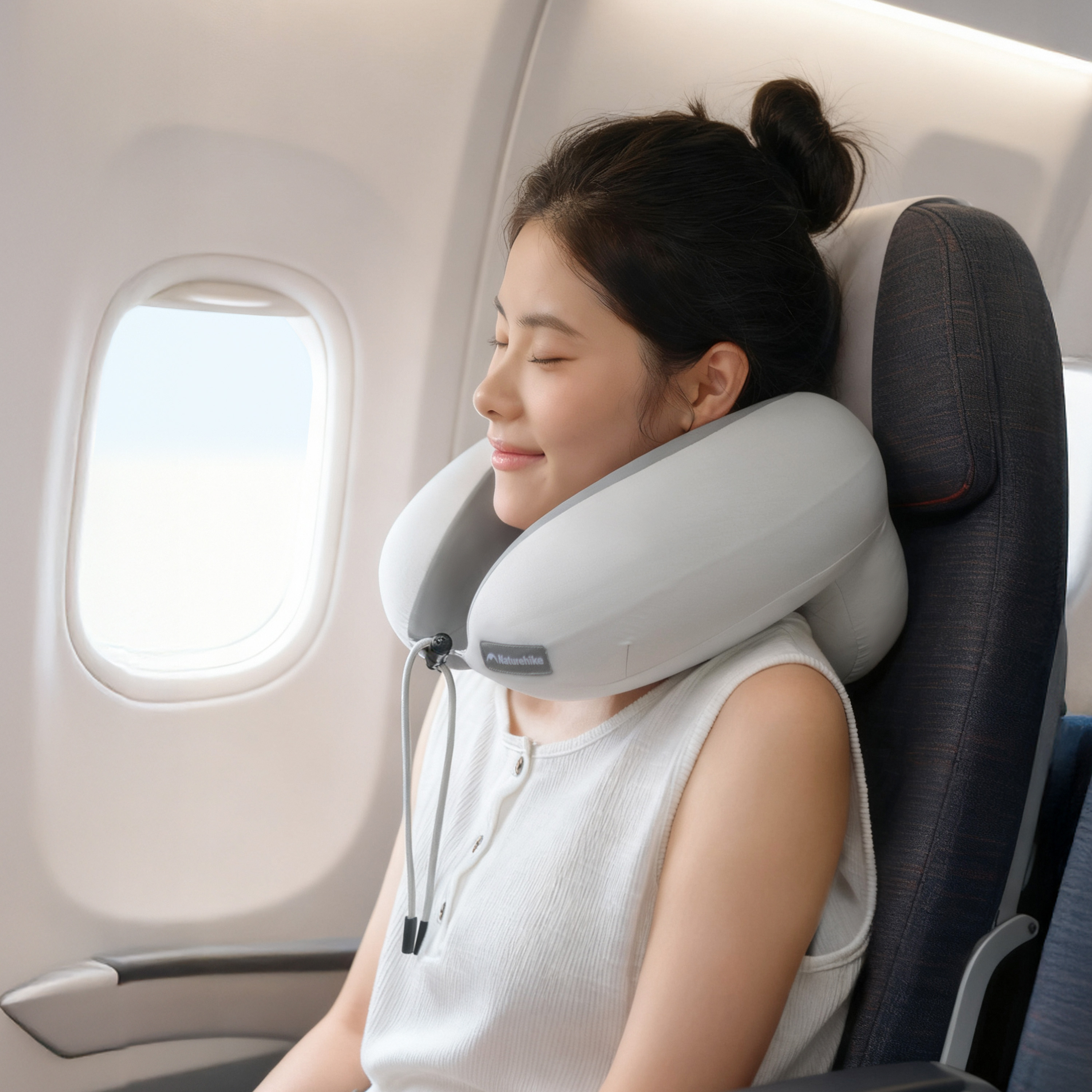 Naturehike Bone U+ Inflatable Neck Pillow Travel