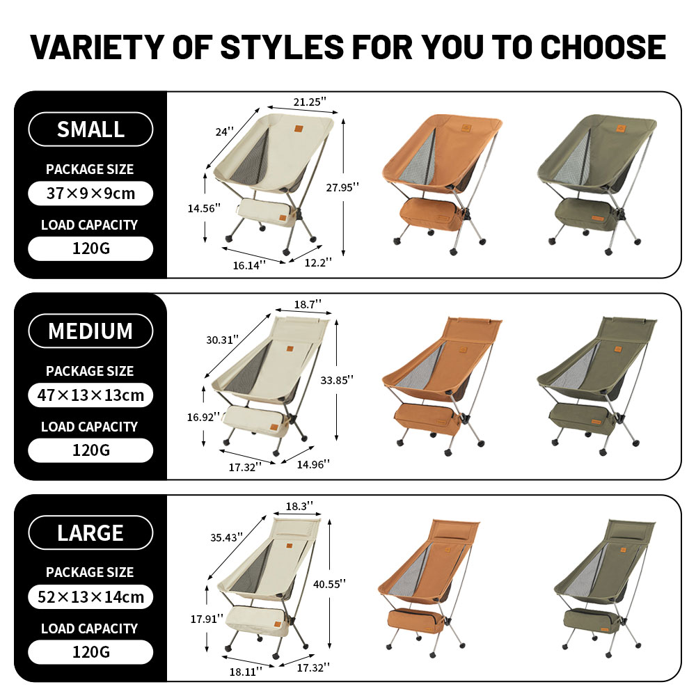 Naturehike Camping Chair L01 L02 Portable Ultralight