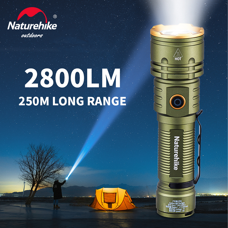 Naturehike Led Zaklamp Camping High Power Type-c