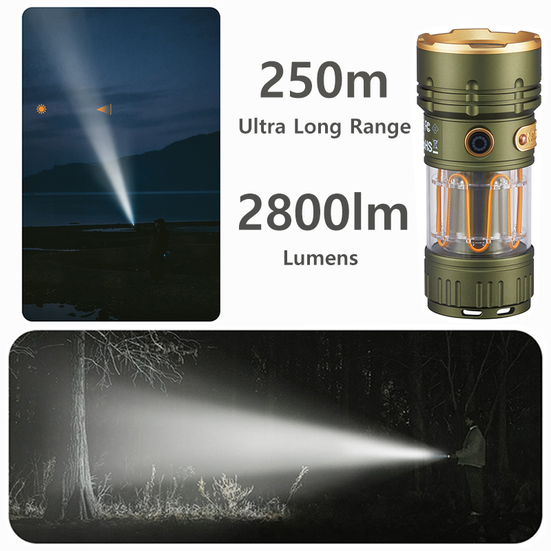 Naturehike Led Zaklamp Camping High Power Type-c