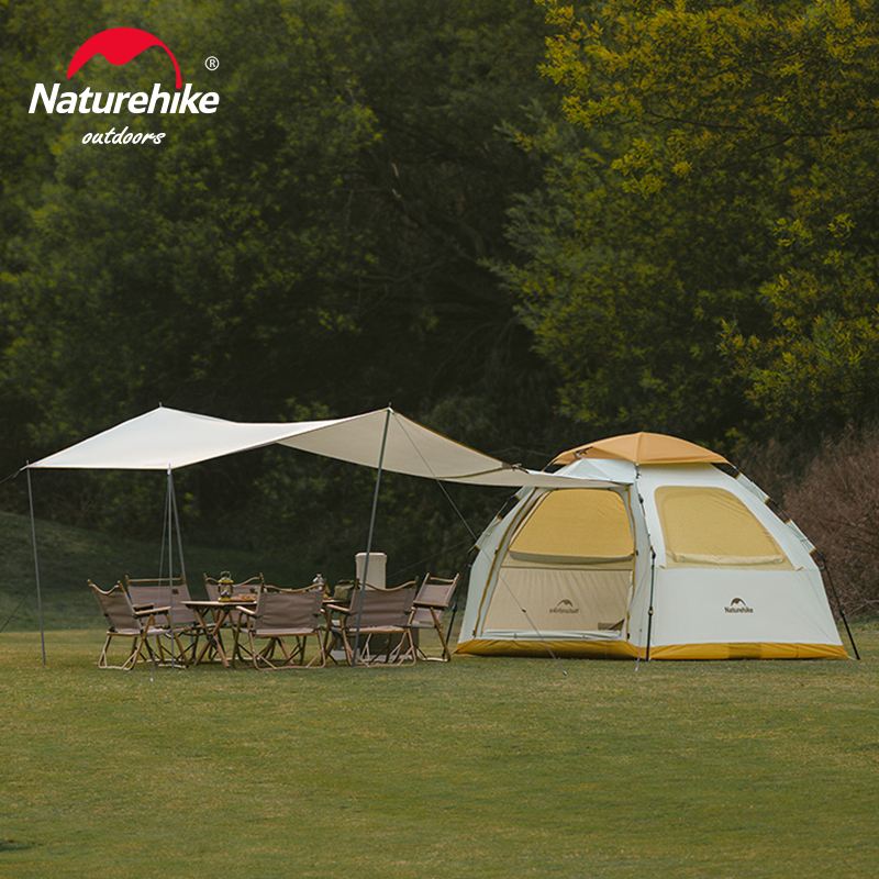Naturehike Tent Camping Automatic Tent 2 3 4 Person