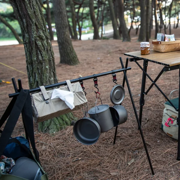 NATUREHIKE Aluminum Alloy Hanging Rack | Camp Kitchen - Image 3