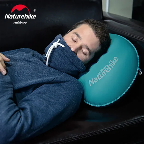 NATUREHIKE Inflatable Pillow for Hiking & Travel - Ultralight - Image 2