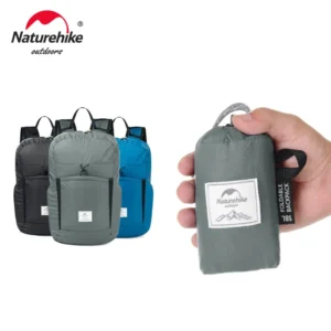 NATUREHIKE 18L/22L Folding Backpack, Lightweight Waterproof Hiking Bag