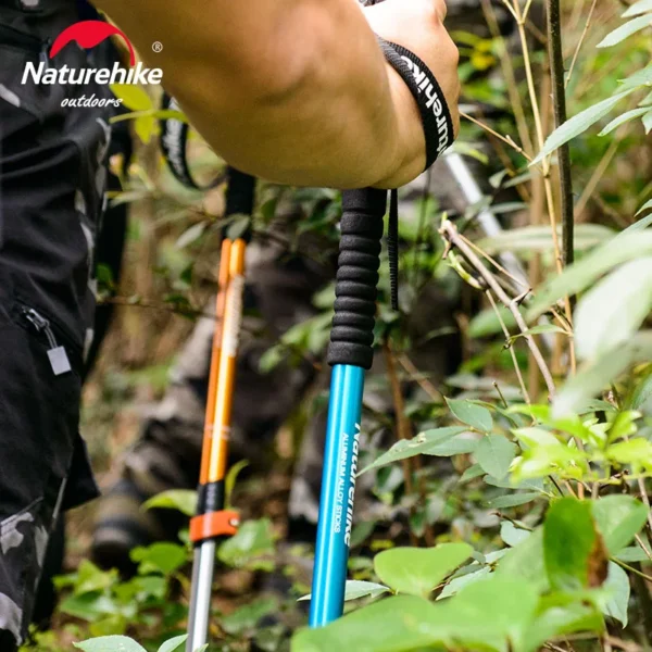 NATUREHIKE ST01 Ультралегкі телескопічні трекінгові палиці для походів та кемпінгу - Зображення 6