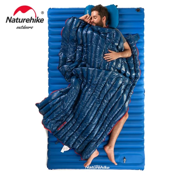  NATUREHIKE CW280 Ultralight Duck Down Sleeping Bag Winter Waterproof - Image 3