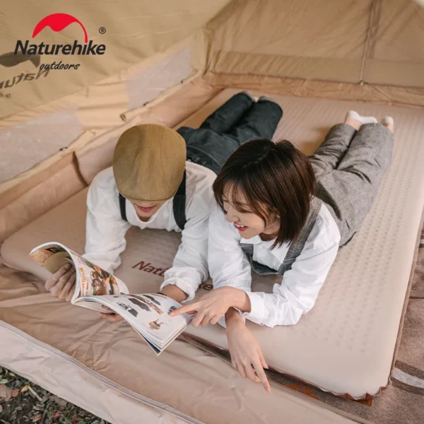  NATUREHIKE Air Mattress Inflatable Camping Mat  Automatic Inflate  Sleeping Pad - Image 2