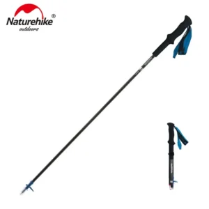 NATUREHIKE ST08 ultralight Carbon Fiber Trekking Poles, Blue
