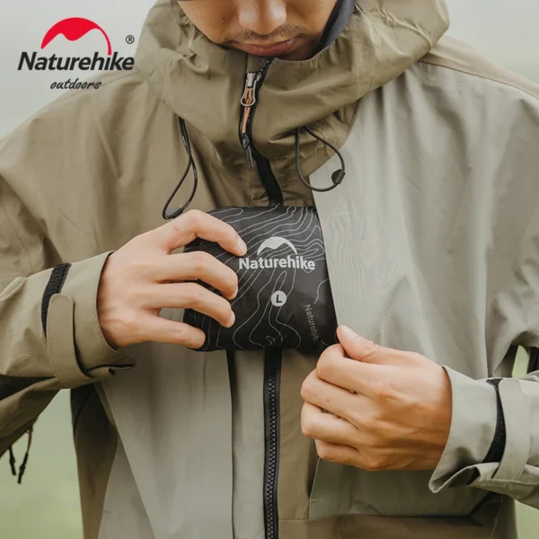 NATUREHIKE Дощовик, водонепроникний рюкзак для походів та подорожей - Зображення 5