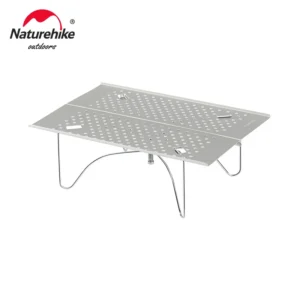NATUREHIKE X01 Aluminum Folding Table, Ultralight Camping Table, 30KG Load