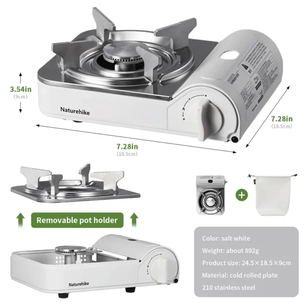NATUREHIKE Compact Portable Camp Stove Ultralight Cooking - Image 5