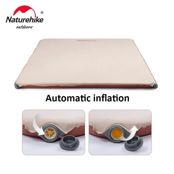  NATUREHIKE Air Mattress Inflatable Camping Mat  Automatic Inflate  Sleeping Pad - Image 3