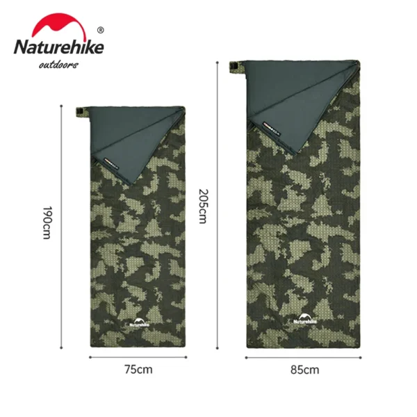  NATUREHIKE LW180  Summer Sleeping Bag, Ultralight & Splic - Image 5