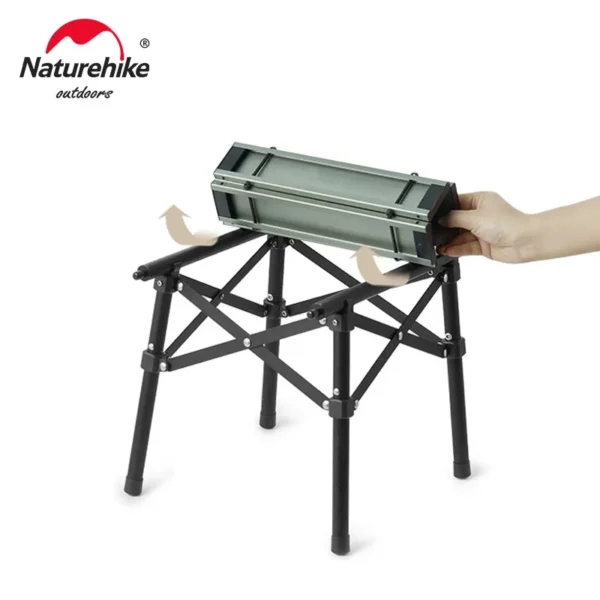 NATUREHIKE Ultralight Folding Camping Table for Hiking/Picnic - Image 3