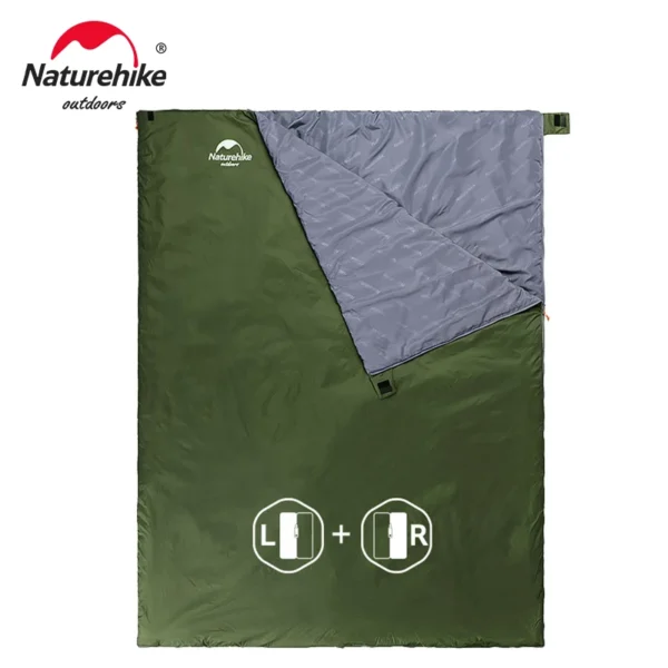  NATUREHIKE LW180 Ultralight Cotton Sleeping Bag  - Spring/Summer - Image 3