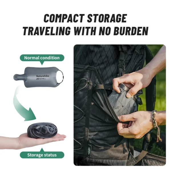  NATUREHIKE Inflatable Camping Mat Air Mattress Pump - Image 3