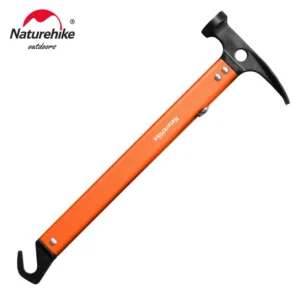 NATUREHIKE Hammer Outdoor Multitool Spike Tent Killer Camping Orange