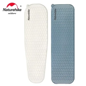 NATUREHIKE Fish Bone Sleeping Pad, Auto-Inflating Camp Mat, Ultralight