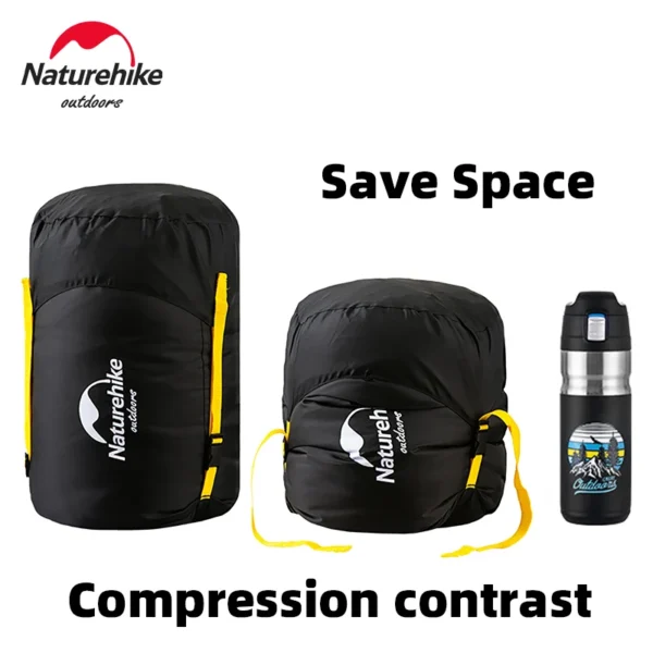 NATUREHIKE Compression Bag for Sleeping Bags (3-4kg)  Splash-Proof - Image 3