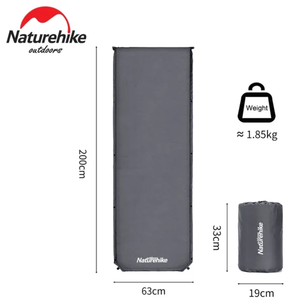 NATUREHIKE Ultralight Inflatable Camping Mat, 5cm Thick  Sleeping Pad - Image 4